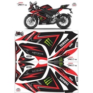 striping yamaha r15 v3 / decal yamaha r15 v3 / variasi yamaha r15 v3 D1