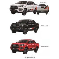 TOYOTA HILUX BODY STICKER HILUX 18/19 GR SPORT