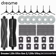 Dreame L10s Ultra Gen 2/L30s Ultra Main Brush Side Brush Mop Cloth Filter Mesh
