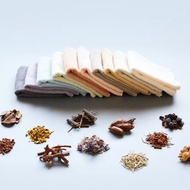 今治草木染有機棉手帕| 植物染| 柔軟膚觸| 日本製