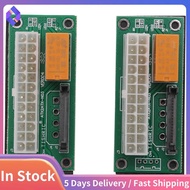 2Pcs Synchronous Power Board Dual PSU Multiple Power Supply Adapter Add2Psu with  ATX 24Pin to  4 Pi