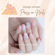 Press on nails 3DDesign/ y2kDesign fake nail art/ press on nails art custom fake nails custom nail a
