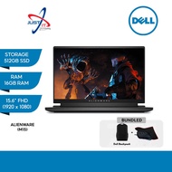 Dell Alienware M15 Ryzen Edition R5 15.6" 165Hz Gaming Laptop Ryzen 7-5800H 16GD4 512SSD RTX3060 6GD6 WIN10H-Black