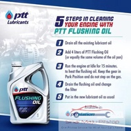 FLUSHING OLI MESIN Mobil Bensin & Diesel Saat Ganti Oli - PTT FLUSHING OIL 4 Liter ASLI THAILAND