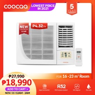 Spot s hair Coocaa AW15I-1 Aircon Inverter Air Purify Window Type 1.5hp remote R32 Side discharge  2