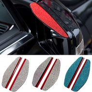 2Pcs PVC Car Rear View Mirror Sticker Rain Eyebrow Auto Mirror Rain Shield Cover Diamond Car Accessories Interior for Woman Men
