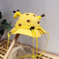 嬰幼兒防晒帽, 嬰兒防疫帽, 帽連面罩|Baby Protective Cap with Shield, Baby Sun Hat [tag: 帽, 防疫帽, 兒童防疫帽, 魚夫帽, 防晒帽,卡通帽|