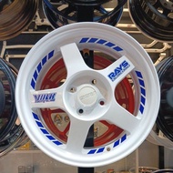 Sport rim 15'' TE37 PAPAN 15 X 6.5 4 X100 ET40 White
