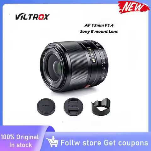 VILTROX 33mm F1.4 Cameras Lens APS-C Auto Focus Lens For Sony E Mount Mirrorless Cameras