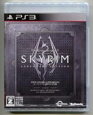 【收藏趣】PS3『The Elder Scrolls V Skyrim 上古卷軸5 無界天際 傳奇版』日版初回版 全新