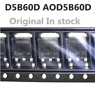 Original 5pcs/ D5B60D AOD5B60D  TO-252 600V 10A Brand new spot, high quality