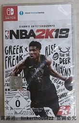 「超惠賣場」NS Switch卡帶 NBA 2K19 籃球 NBA2K19 中文英文