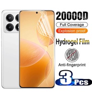 1-3 PCS Hydrogel Protection Film For Xiaomi Poco X6 Pro X6Pro X 6 M6 Pro X6 PocoM6 PocoX6 PocoX6Pro 5G 2024 Screen Protector Soft TPU Film Not Glass Protective film