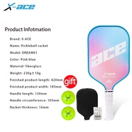 X-ACE Dream01 Professional Match Training Pickleball Paddle 16 Thickness Fiberglass Surface Racket P