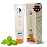 GK HAIR Global Keratin The Best Smoothing Keratin Hair Treatment - Professional Brazilian Complex Blowout Straightening For Silky Smooth &amp; Frizz Free Hair
