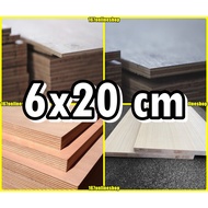 6x20 cm centimeter  pre cut custom cut marine plywood plyboard ordinary plywood