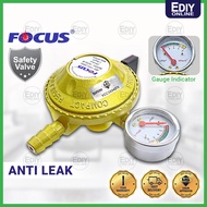SIRIM GAS REGULATOR ANTI LEAK SAFETY VALVE GAUGE METER LOW PRESSURE KEPALA DAPUR 煤气头 LPG TEKVA IGT M