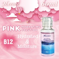 [B12 60ml] Meenie B12 60ml contact lenses Pink Solution Vitamin B12 Multi Purpose cleaning solution