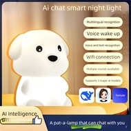 [Rumah Sukan] Doubao AI Smart Night Light Bilik Tidur Tepi Katil DeepSeek Smart AI Night Light Teman
