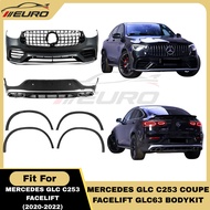X253 C253 Mercedes Benz GLC Coupe GLC300 GLC300e Bodykit GLC63 Bumper Kit