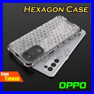 OPPO FIND X3 RENO 7Z 7 6Z 6 5 4 2Z 2 Z PRO Hexagon Hard Case
