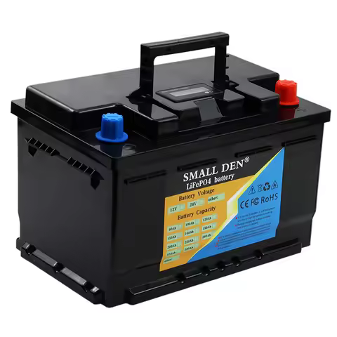12V/12.8V 50Ah 60Ah 80Ah 100Ah LiFePO4 battery pack portable car ignition battery starting power sup