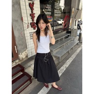 Strapless mid-length skirt - Aufra studio