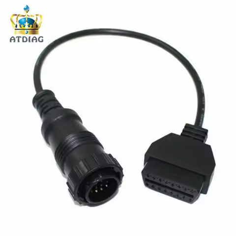 High quality for Mercedos Sprinter 14pin to 16pin 14 pin to obdii obd2 obd ii obd 2 16 pin adapter