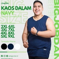 PROMO TERBATAS!!! KAOS PRIA JUMBO XXXXL KAOS DALAM SINGLET 3XL 4XL 5XL