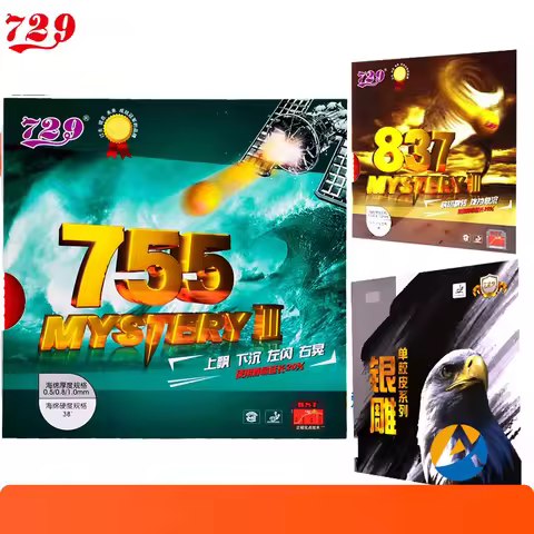 New 729 Friendship RITC 755 Long Pimples Table Tennis Sheet Rubber Without Sponge Pingpong Racket Ru
