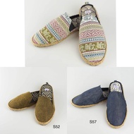 New Espadrill Women's Shoes Handmade Canvas Casual Indie Vintage Slippers Hill Tribe Cloth espadrill