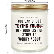 Funny Happy Birthday Candles, Happy Birthday Gifts for Women & Men, Gift Ideas for 30th, 40th, 50th 