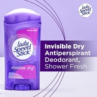 Lăn khử mùi phái nữ Lady Speed Stick Invisible Dry Antiperspirant Deodorant Shower Fresh 2.3oz (65g)
