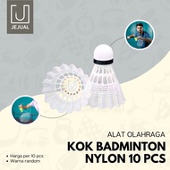 Badminton Shuttlecock Nilon/Nylon Badminton Shuttlecock, 10 Pieces, Stable and Durable Shuttlecock