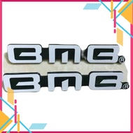 Bmb speaker box logo sticker plastic speaker box sticker: 2 pieces