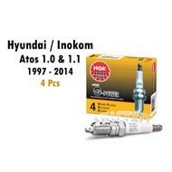 NGK G-Power Platinum Spark Plug for Hyundai / Inokom Atos (1997 - 2014)