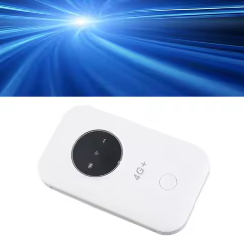 Mobile WiFi Hotspot 300Mbps White 4G LTE Mobile Hotspot High Speed Transfer Rate Multi User Sharing 