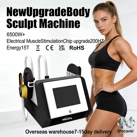 2 in 1 MECAVIE 6500W Muscle Builder & Slimming Trainer – Body Contouring, Buttock Lifting, and Fat R