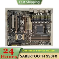 SABERTOOTH 990FX motherboard Used original Socket AM3+ AM3 DDR3 32GB USB2.0 USB3.0 SATA3 Desktop Mai