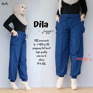 DILA JOGGER CELANA JEANS WANITA LP 100CM