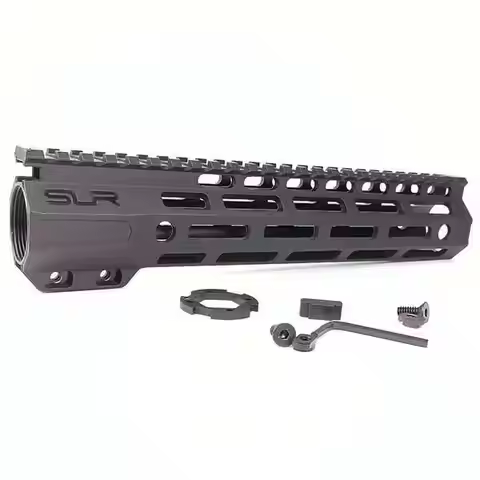 Nylon Rifle M4 M16 AR10 AR15 M-Lok Mlok Slim Free Float M-LOK Handguard Rifle Scope Mount with Steel