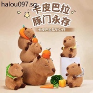 Miniso MINISO Premium Capella Series Seated Headgear Doll Plush Capybara Doll Doll Gift