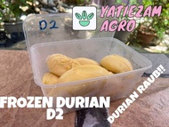 Frozen Durian D2 Dato Nina 500g (Durian Raub) RM40/pack