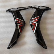 HJ110-7HJ110-7CUH110 Curved Beam Motorcycle Front Windshield Guard Leg Guard