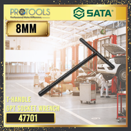 SATA T-HANDLE 6PT. SOCKET WRENCH 8MM - 47701  10MM - 47703