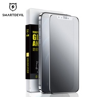 SmartDevil Fullหน้าจอฝุ่นปกProof Matte Anti-Peepingกระจกเทมเปอร์ฟิล์มป้องกันสำหรับApple iPhone 12 12Pro 12 Pro Max 12 MiniMatteฟิล์มติดกระจกเพื่อความเป็นส่วนตัว