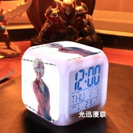 ALDNOAH ZERO Alarm Clock Ina Fans Rein Animation Merchandise Colorful Color-changing Alarm Clock Bir