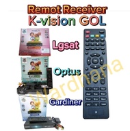 Remot Receiver K-vision LGsat/Gardiner/Optus Remot Kvision GOL