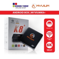 MYVIUM K8+ TV BOX ANDROID 10 (4GB RAM 64GB ROM) | MYVIUMK8+