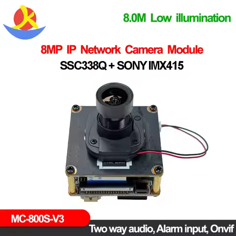 8M Sony Imx415 SSC338Q 4K Ip Camera Module Human Motion Detection Webcam Onvif Rtsp LMS Security Pro